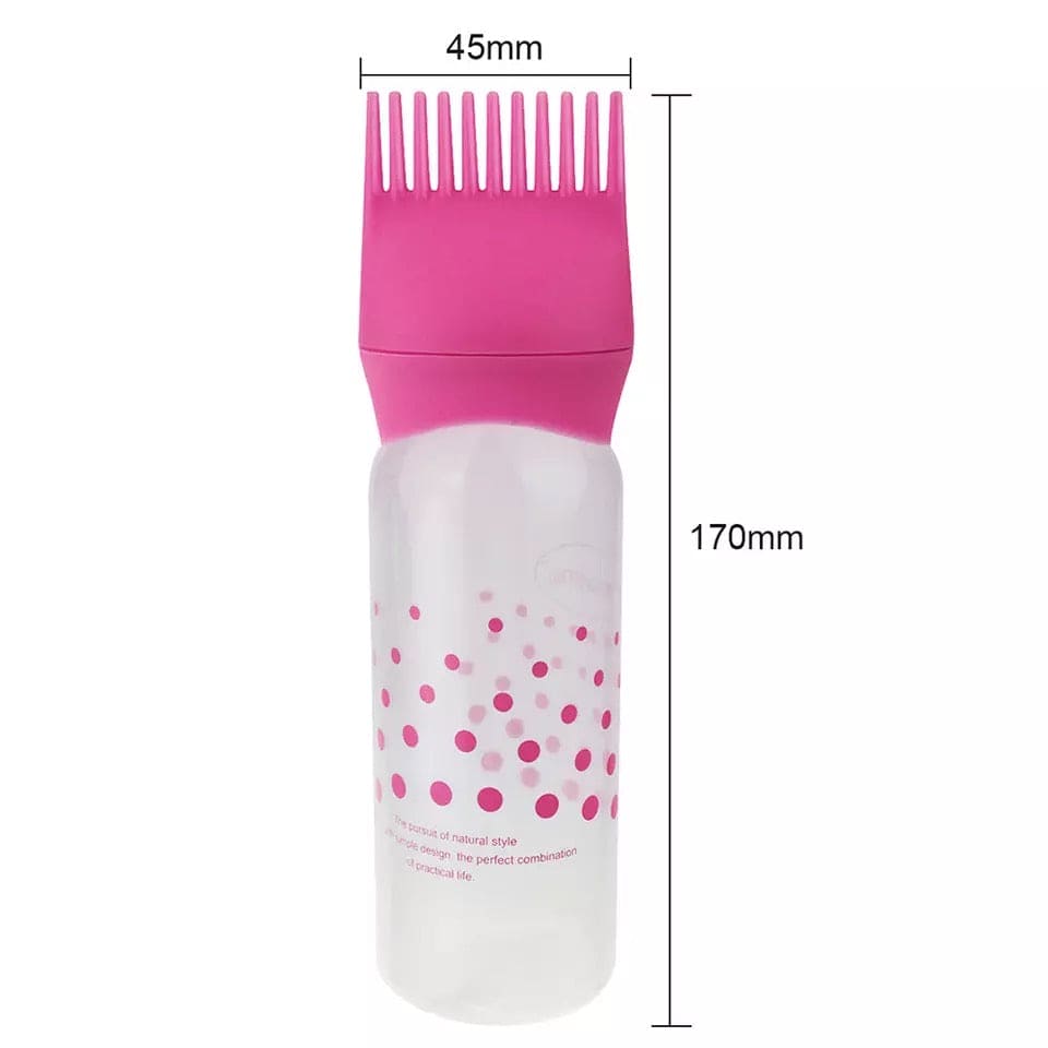 120ml Empty Hair Dye Bottle, Reusable With Applicator Brush Bottles, Convenient Perm Dyed Hair Shampoo Bottle, Oil Comb Dispensing Applicator Bottles, Hair Styling Tool 120ml Empty Hair Dye Bottle, Reusable With Applicator Brush Bottles, Convenient Perm Dyed Hair Shampoo Bottle, Oil Comb Dispensing Applicator Bottles, Hair Styling Tool